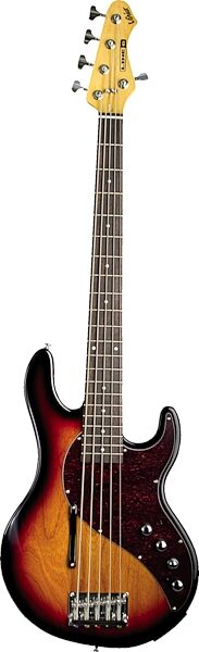 Line6 Variax 705 Modeling 5-String Electric Bass, Sunburst