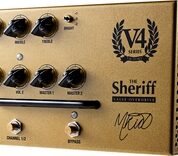 Victory V4 The Sheriff Preamp Pedal, Action Position Side