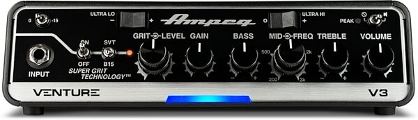 Ampeg Venture V3 Bass Guitar Amplifier Head (300 Watts), New, Main