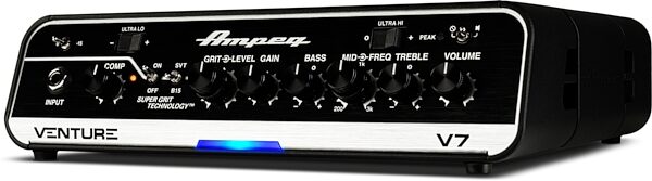 Ampeg Venture V7 Bass Guitar Amplifier Head (700 Watts), New, Main