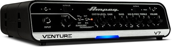 Ampeg Venture V7 Bass Guitar Amplifier Head (700 Watts), New, Main