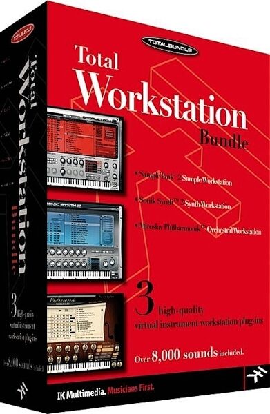 IK Multimedia Total Workstation Bundle, Version 1