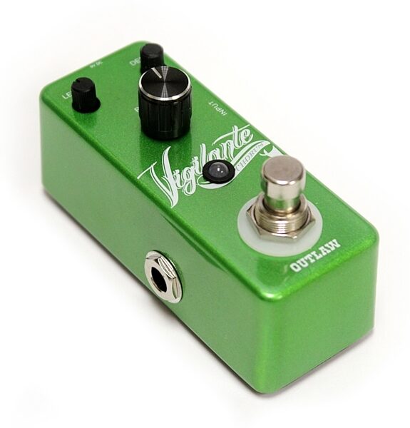 Outlaw Effects Vigilante Chorus Pedal, Action Position Front