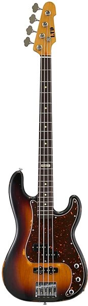 ESP LTD Vintage 204 Electric Bass, 3-Color Sunburst