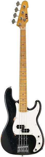 ESP LTD Vintage 204 Electric Bass, Black