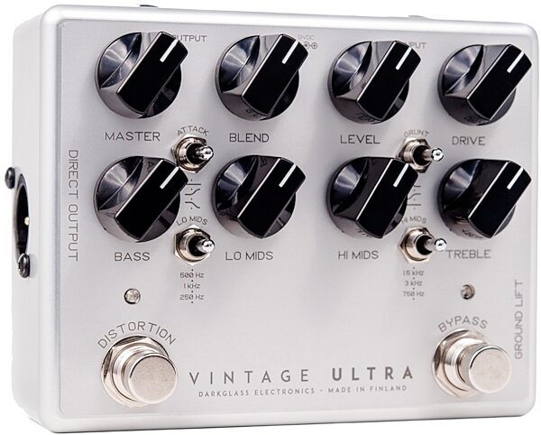 Darkglass Vintage Ultra Bass Boost and Overdrive Pedal, Angle