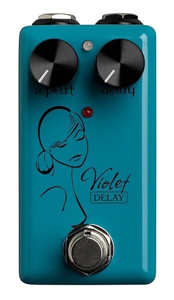 Red Witch Violet Analog Micro Delay Pedal, Main
