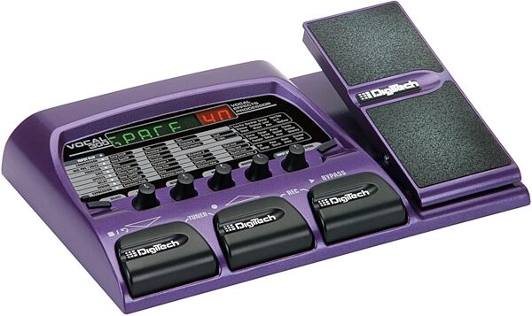 DigiTech Vocal 300 Vocal Effects Processor Pedalboard, Angle View