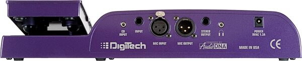 DigiTech Vocal 300 Vocal Effects Processor Pedalboard, Rear
