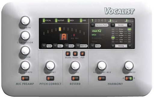 DigiTech VL3D Vocalist Desktop Harmony Processor, Main