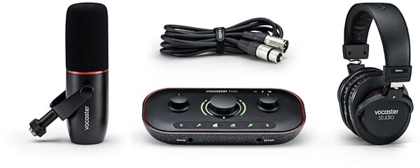 Focusrite Vocaster Two Studio Podcasting Package, New, main
