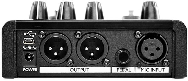 TC-Helicon VoiceTone Create XT Vocal Effects Pedal, Rear