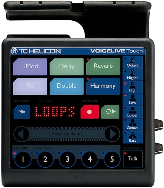 TC-Helicon VoiceLive Touch Portable Vocal Effects Processor, Main