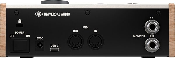 Universal Audio Volt 276 USB Audio Interface Studio Pack, New, Rear
