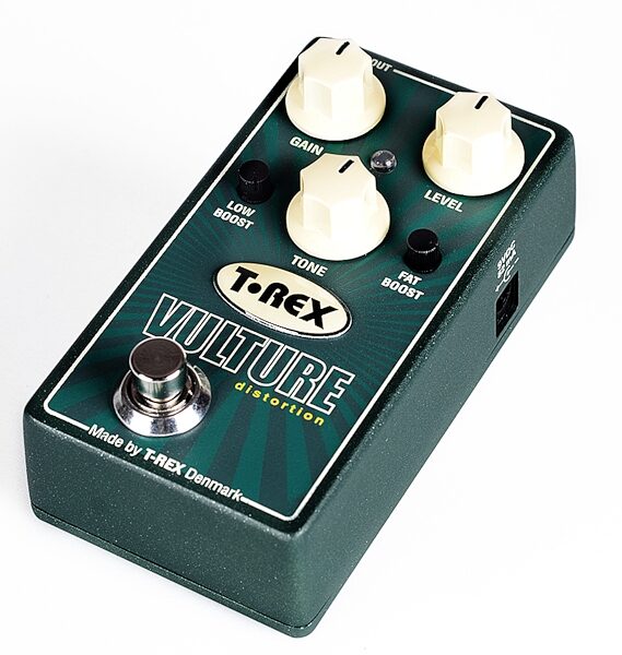 T-Rex Vulture Distortion Pedal, Angle