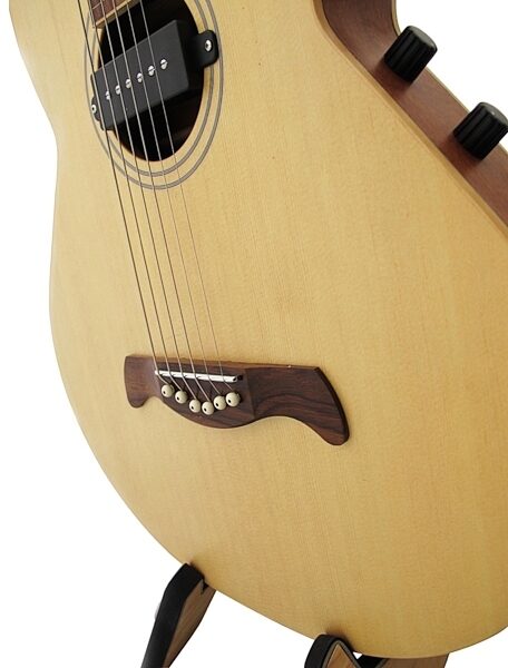 Vorson W1 W-Style Acoustic-Electric Lap Steel Guitar, View 5
