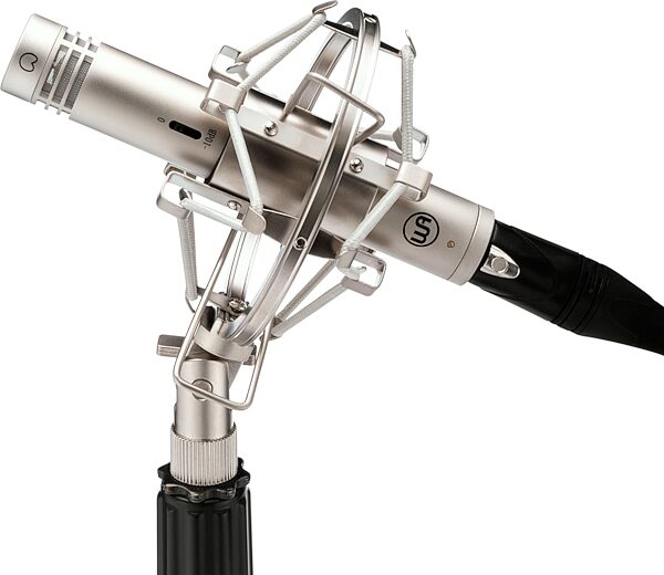 Warm Audio WA-84 Small-Diaphragm Condenser Microphone, Nickel, Detail Side