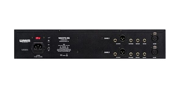 Warm Audio WA273-EQ 1073-Style Two-Channel Microphone Preamp and EQ, New, ve