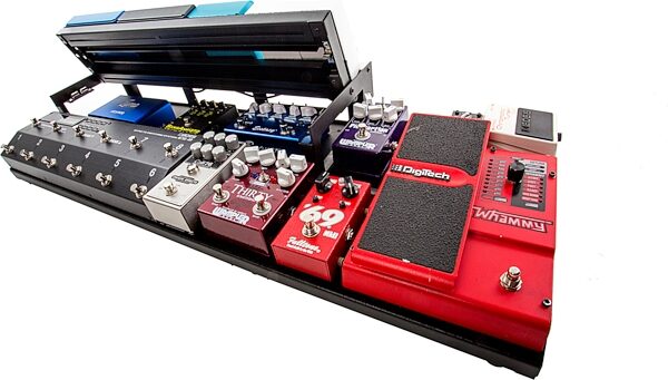 Waggi W34 Guitar Pedalboard, Action Position Back