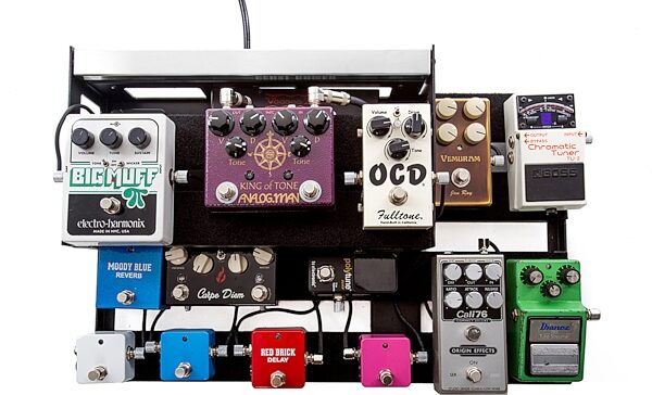 Waggi W20 Guitar Pedalboard, Action Position Back