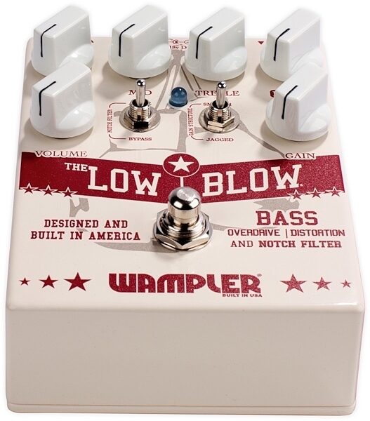 Wampler Low Blow Bass Guitar Overdrive Pedal, View 1