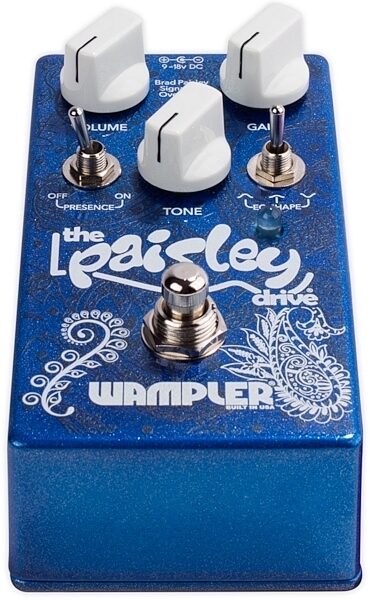 Wampler Paisley Drive V2 Overdrive Pedal, New, View 2