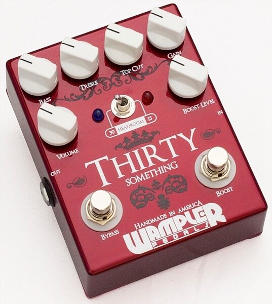 Wampler Thirty Something Overdrive Pedal, Angle