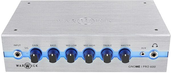 Warwick Gnome i Pro 600 Digital Bass Amplifier (600 Watts), New, Action Position Back