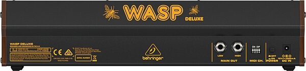 Behringer Wasp Deluxe Hybrid Desktop Synthesizer, Action Position Back