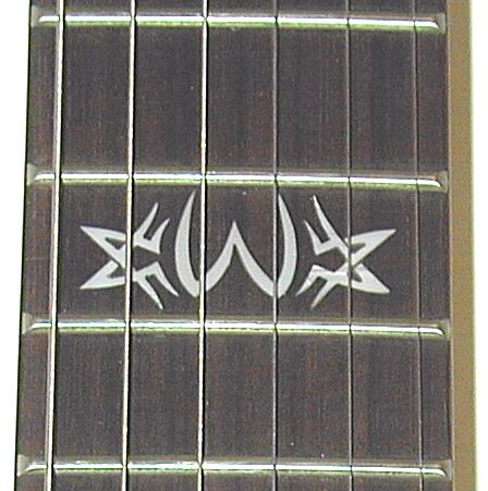 Washburn TB200 Tabu Electric Guitar with Tremolo, Inlay Detail