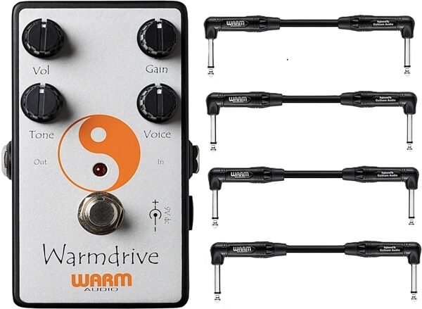 Warm Audio Warmdrive Legendary Overdrive Pedal, With Patch Cables, Main