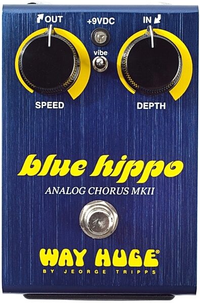 Way Huge WHE-601 Limited Edition Blue Hippo Chorus Pedal, Main