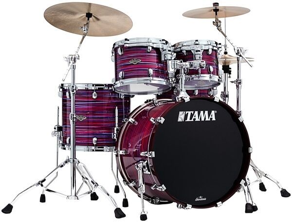 Tama WBS42S Starclassic Walnut/Birch Drum Shell Kit, 4-Piece, Main
