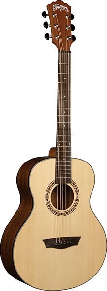 Washburn G Mini Acoustic Guitar (with Gig Bag), Main Side