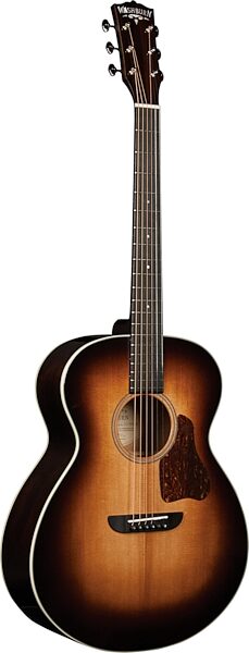 Washburn Revival Solo Deluxe Acoustic-Electric Guitar (with Case), Main Side