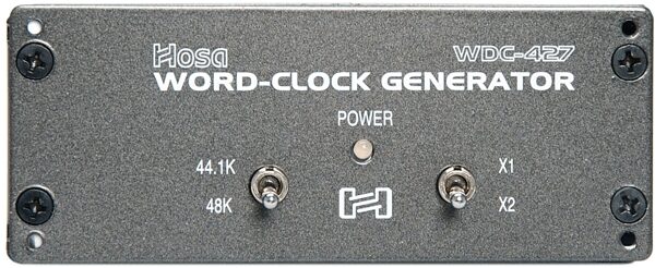 Hosa WDC427 Word Clock Generator 44/96K, Front