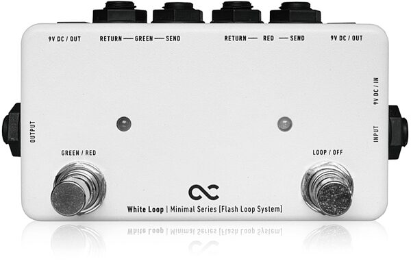 One Control White Loop 2-Channel FX Loop Pedal, Main