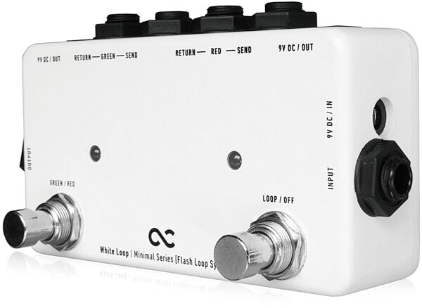 One Control White Loop 2-Channel FX Loop Pedal, View