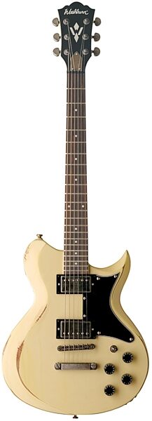 Washburn WI64V Idol Vintage Series Electric Guitar (with Gig Bag), Blonde