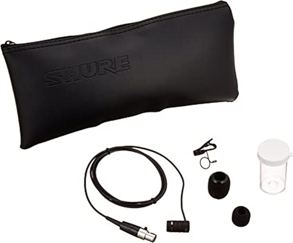 Shure BLX1288/W85 Dual-Channel Combo SM58 Handheld and WL185 Lavalier Wireless Microphone System, Action Position Back