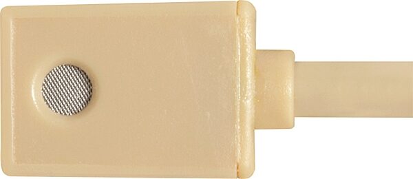 Shure WL93 Omnidirectional Lavalier Microphone, Tan, WL93T, with 4 Foot Cable, Mic Detail