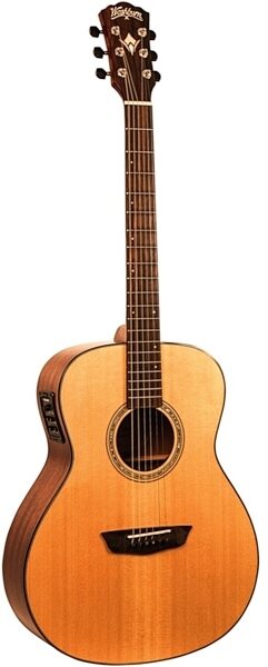 Washburn Woodline Series Orchestra Acoustic-Electric Guitar (with Case), Alt