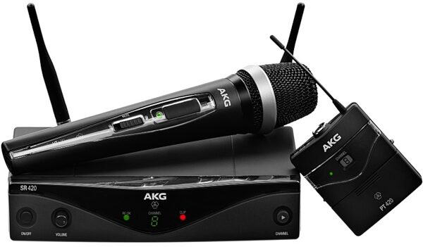 AKG WMS420 D5 Vocal Wireless Handheld Microphone System, Main