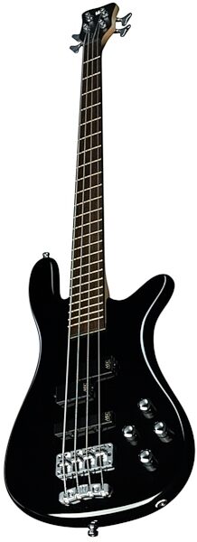 Warwick Pro Series Streamer LX4 Electric Bass, Black High Polish - Side