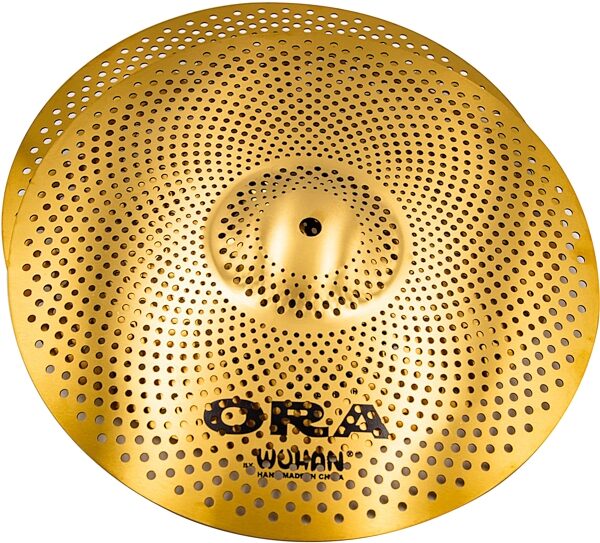 Wuhan Outward Reduced Audio Hi-Hat Cymbals, 14 inch, Action Position Back