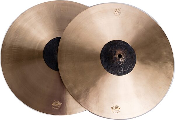 Wuhan KOI Hi-Hats Cymbals, 14 inch, Pair, Action Position Back