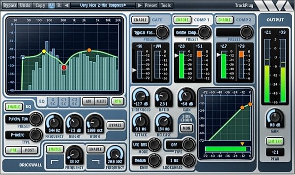 Wave Arts TrackPlug Audio Plug-in Software, Digital Download, view
