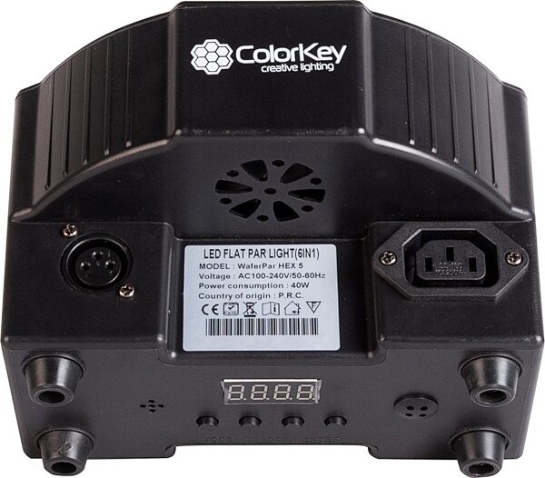 ColorKey WaferPar HEX 5 MKII Light, Action Position Back