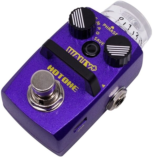 Hotone Wally Plus Deluxe Looper Pedal, View