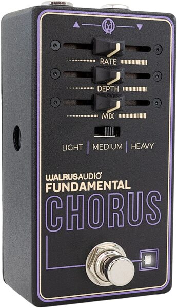 Walrus Audio Fundamental Series Chorus Pedal, New, Action Position Back